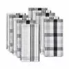 Pack Of 10 Monochrome Tea Towels
