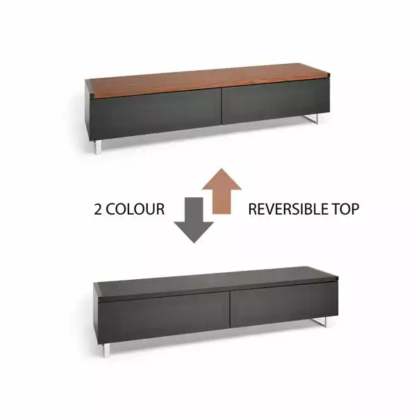 AVF Panorama Reversible Top Wide TV Stand, 160cm - Image 3