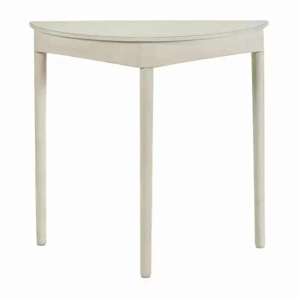 Pacific Lifestyle Pacific Naha Half Moon Console Table, Painted Pine - Image 2