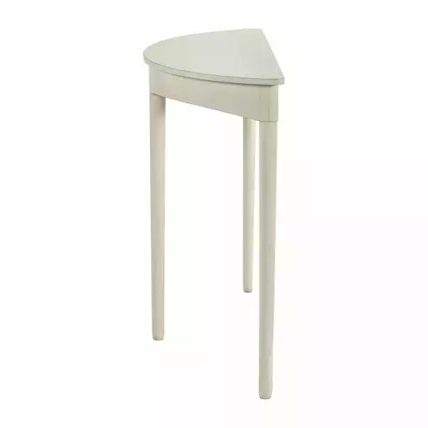Pacific Lifestyle Pacific Naha Half Moon Console Table, Painted Pine - Image 3
